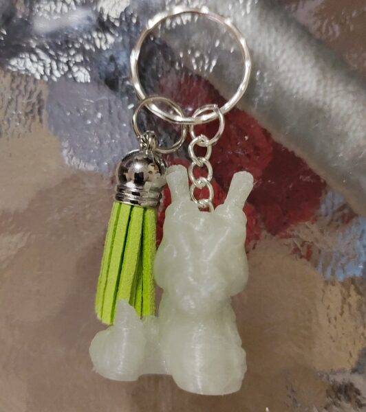 Mazais pūķītis ar riņķi un ādas skariņu