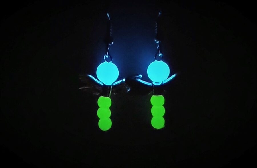 Baltā spārīte (zila)