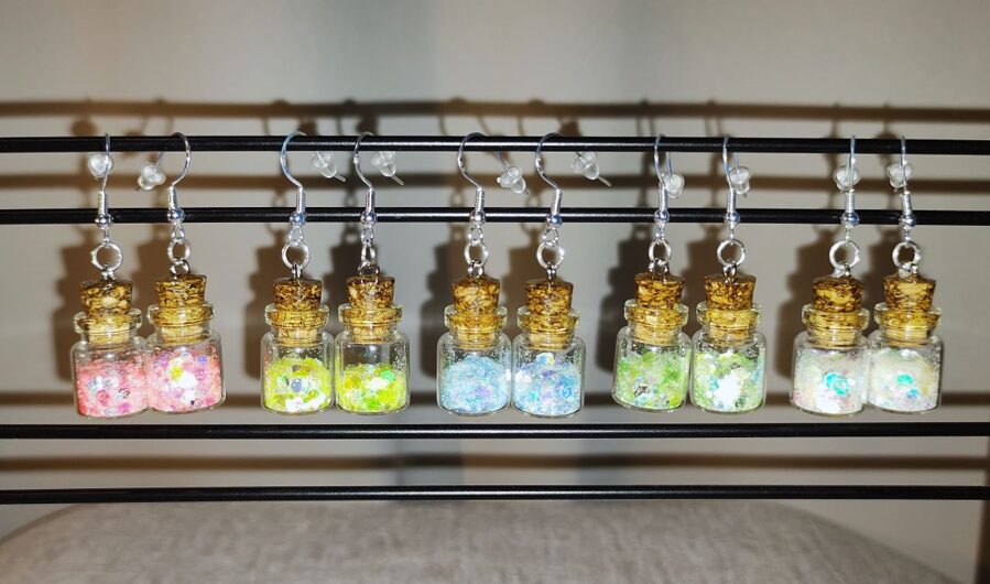 Auskari Laumiņu spīguļi