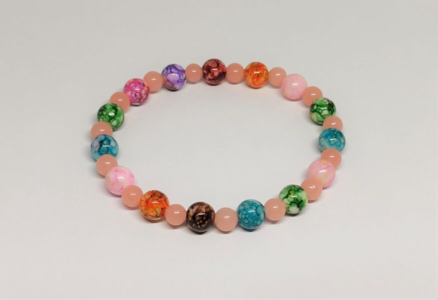 Krāsainā rokassprādze 